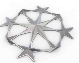 Stellar Aluminium Jaali - White