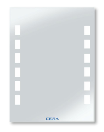 Light Mirror with Frost Free Technology 800 x 600 mm B3520103