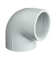 65 mm PVC Elbow 90 Degree Class 10kg (Both Side Threaded) MP1ATBSE065L