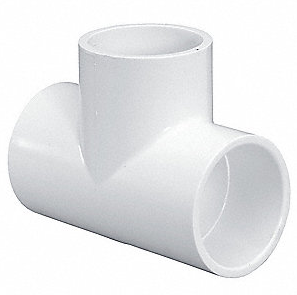 160 mm PVC Equal Tee Class 3kg - Sufla MP1A3TEE160L