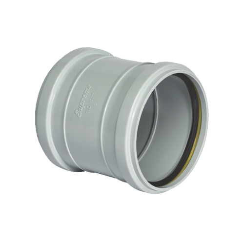 160 mm SWR Drainage Coupler (RxR Socket Type) - Fix 'O' Ring MP1SRPCP160L