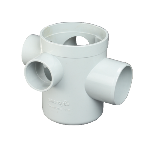 110 X 75 X 50 mm SWR Drainage Sunken Multi Floor Trap without Top Tile (SxSpgxS Socket Type) NP1SPTMFS61L