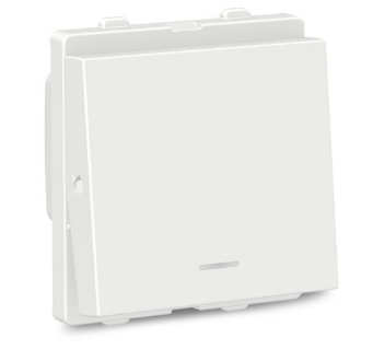 20A 2 Module Double Pole Switch with Indicator White CPX20DP2M_WE