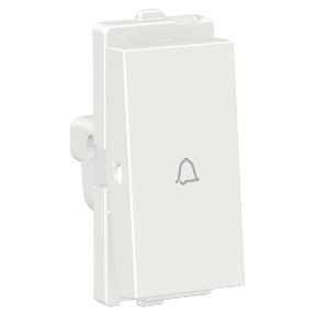 6A 1 Module Bell Push Switch White CPX6BP1M_WE