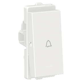 6A 1 Module Bell Push Switch with Indicator White CPX6BPL1M_WE