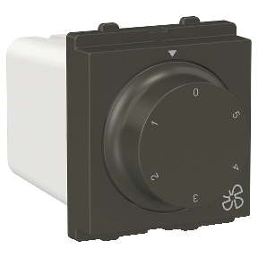 2 Module 5-Step Fan Regulator Grey CPX5STFAN2M_GY