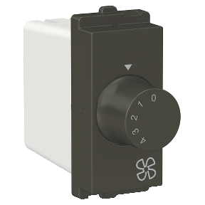 1 Module 4-Step Fan Regulator Grey CPX4STFAN1M_GY