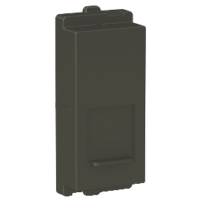 1 Module RJ45 Cover for Keystone Type Grey CPXRJ45KS1M_GY
