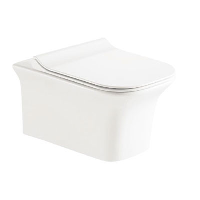 Agnese Wall Hung Water Closet Star White 92572 (Italian Collection)