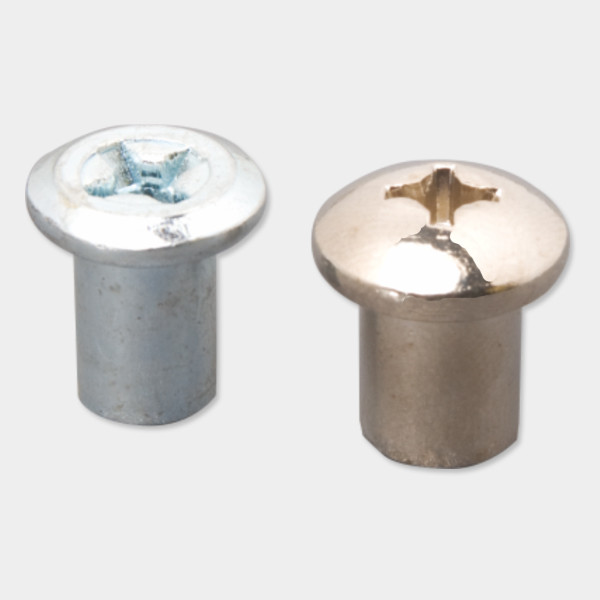 M6 x 8 mm Dia x 11 mm Sleeve Nut - Zinc Plated White - SN 611-8 (Set of 500 pcs)