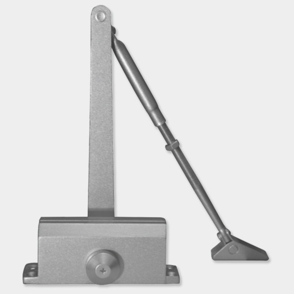 Door Closer 101 with Hold Open, 60 Kg – Silver – DC 101
