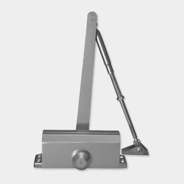 Door Closer 201 - with Hold Open, 85 Kg – Silver – DC 201