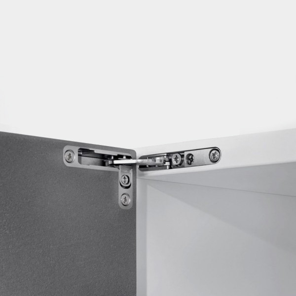 Aluminium Profile for Salice Air-Silver - Anodized Silver Finish - S-APA-AS (1 pc. of 3 mtr)