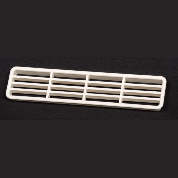34 x 168 mm Ventilation Grill - Rectangular – White – VG34168