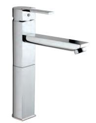 Single Lever Tall Boy without Popup Waste System Chrome Finish - DRC-CHR-37005B