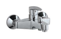 Single Lever Wall Mixer with Provision for Hand Shower but without Hand Shower Chrome Finish - VGP-CHR-81119