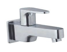 Bib Cock with Wall Flange Quarter Turn Chrome Finish - VGP-CHR-81037