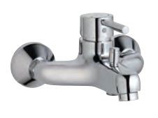 Single Lever Wall Mixer with Provision of Hand Shower, But without Hand Shower Chrome Finish - SOL-CHR-6119