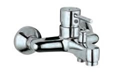 Single Lever Wall Mixer with Provision of Hand Shower, But without Hand Shower Chrome Finish - FLR-CHR-5119