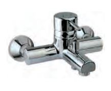 Single Lever Bath and Shower Mixer with Provision of Hand Shower, But without Hand Shower Chrome Finish - FLR-CHR-5123
