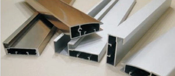 45 mm Slim Line Aluminium Profile Glass Shutter (3 Meter) - Anodized Silver Finish - GSP1-4-45S-3M-AS