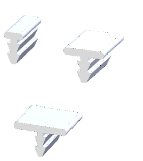 12 mm Aluminium Profile Decorative (3 Meter) - Chrome Finish - DP1-12-3M-CP