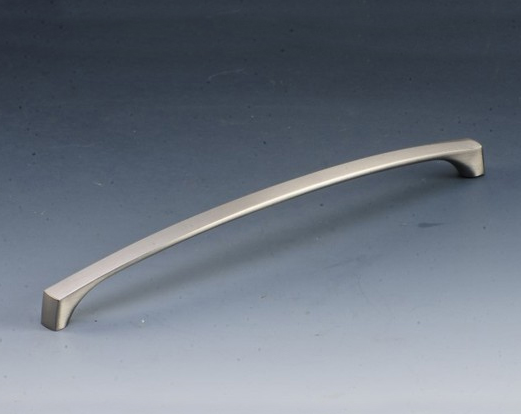 96 mm Zinc Handle B - Slim - Brushed Nickel Finish - BZHS 96
