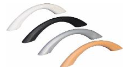 96 mm Handle - Eco - BL Finish - H-E96 BL