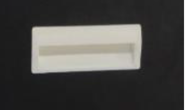 90 mm Recessed Handle - Plastic Finish - RH 90