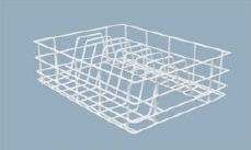 444 mm x 505 mm x 200 mm Right Angle Thali Kitchen
Basket for Undermount Slide - SS 304 - RA-UMS 17-20-8 TH
