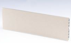 100 mm PVC Skirting (2.44 Metre) - Silver Finish - PVCSE-10-SL-2