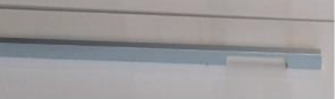 1088 mm x 1200 mm Aluminium Handle - C1 - Chrome Plated Finish - C1AH 1088 CP