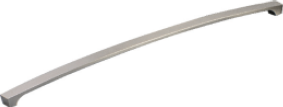 128 mm Zinc Handle - B-Slim - Brushed Nickel Finish - BZHS 128