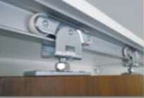 Aluminium Profile Track for Hi Slide Twin (2.44 m) - Anodized Silver Finish - HS-T-3M-AS