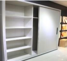 Hi Slide 50 Soft Close 2 Doors; 50 Kg - Zinc White Finish - HS50-2