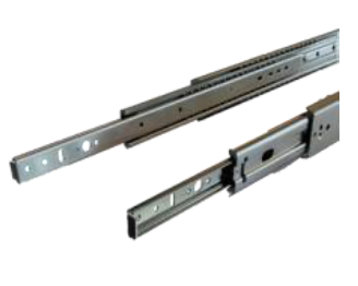 900 mm Heavy Duty Drawer Slides - 90 Kg - Zinc Plated White – HD90-90 (Set of 2 pcs)