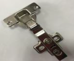 35 mm dia 125 Degree Hinge - Overlay (Soft Close) - Nickel Plated - H125-1-SC (Set of 2 pcs)
