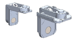 22 x 46 mm Aluminium Corner Cleat - Small - ALCC1