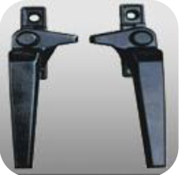 Window Handle Low 4 Hole – Brown – AWH94-L/R