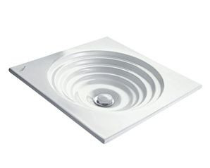 Ripple 450 x 450 mm Counter Top Wash Basin Star White- 91080