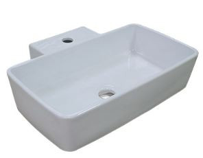 Element 600 x 435 x 130 mm Table Top Wash Basin Pastel - 91098