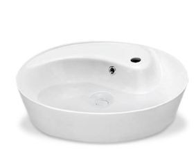 Cora 550 x 440 x 140 mm Table Top Wash Basin Star White - 91203