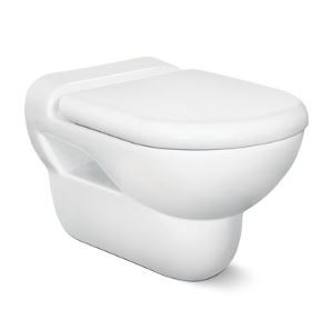 Dove P Trap (23.5 cm) Wall Hung Water Closet Star White 20080 (Art)
