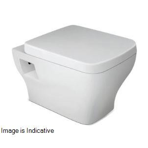 Element Rimless P Trap (22 cm) Wall Hung Water Closet Pastel 92523 (Italian Collection)