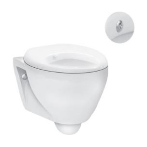 Lara Integrated Jet P Trap (22.5 cm) Wall Hung Water Closet Star White 20093 (Art)