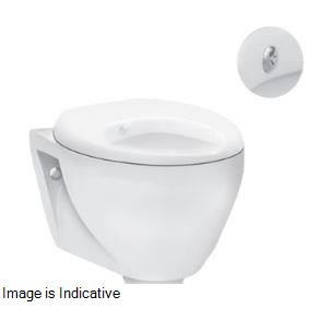 Lara Integrated Jet P Trap (22.5 cm) Wall Hung Water Closet Pastel 20093 (Art)