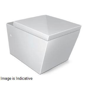 Modena P Trap (23 cm) Wall Hung Water Closet Pastel 92095 (Italian Collection)