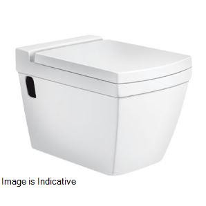 Quadra P Trap (23.5 cm) Wall Hung Water Closet Pastel 92514 (Italian Collection)