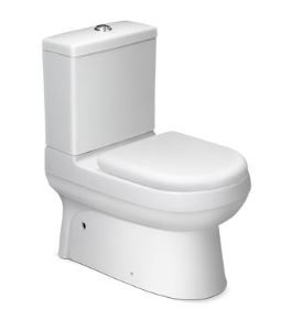 Magna S Trap (30 cm) Water Closet with Seat Cover Star White 20085 (Art)