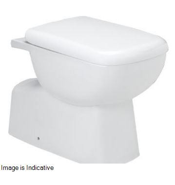 Cube Water Closet with Sleek Fresh PVC Cistern Pastel 20092